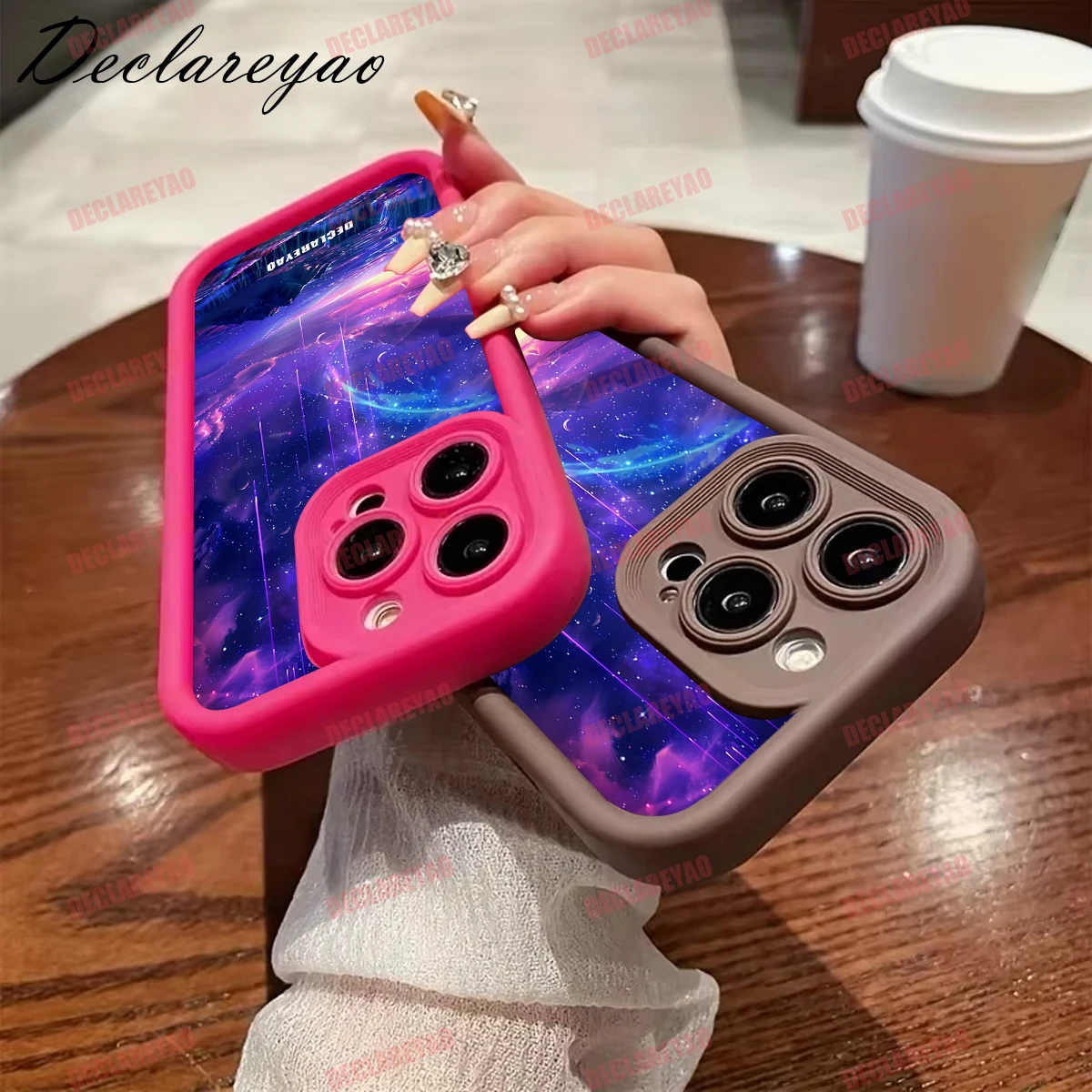 DECLAREYAO ماتي بولي يوريثان لينة خفيفة سليم حالات ل Redmi 12S 12C 11A الترا K50 Po 13C 9A A2 11S A1 9AT 9i 9C يغطي حافظة للصدمات