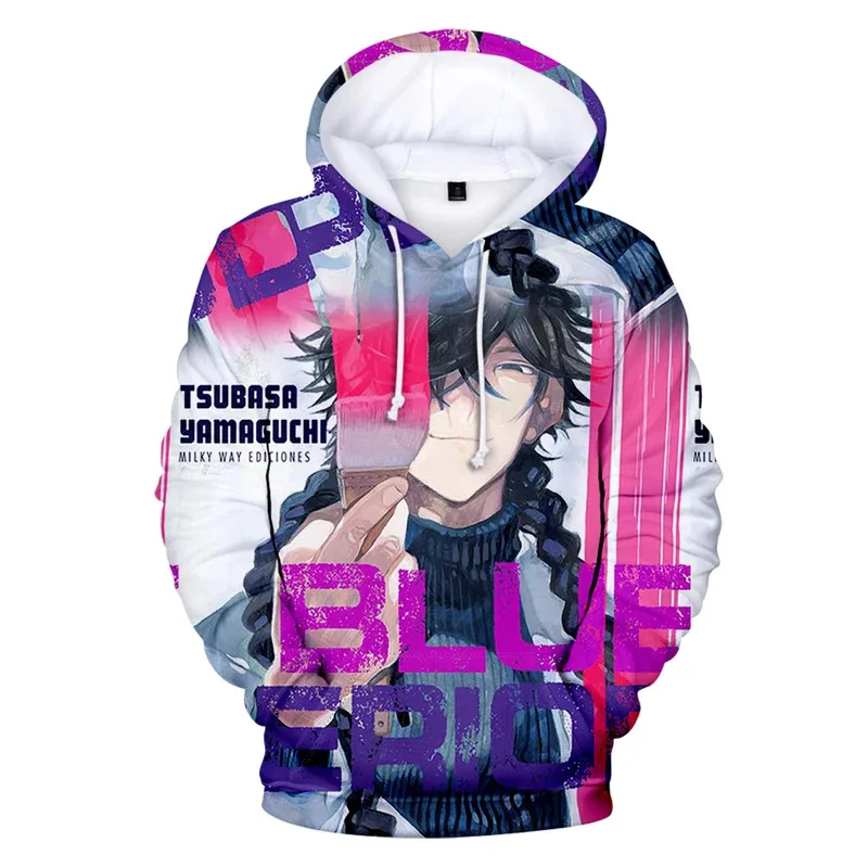 2025 yiyi2025yiyi2021 Manga Blue Period Hoodie 3D Long Sleeve Women Men Sweatshirt Unisex Harajuku Streetwear Japanese Anime Clo