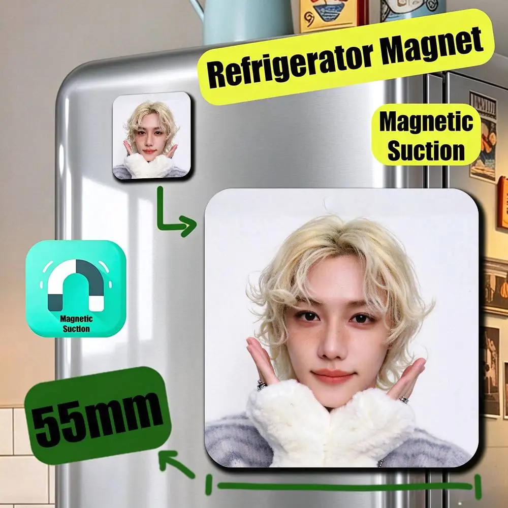 For Felix Refrigerator Magnets Metal Icebox Cabinet Custom Fridge Magnetic Decoration Cover