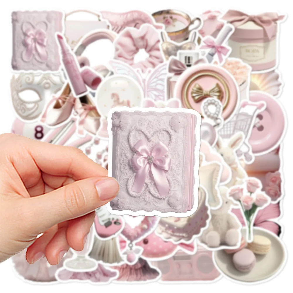 10/30/50pcs Carino Rosa Balletto Ragazze Adesivi Ins Stile Decalcomanie Decorazione FAI DA TE Per Il Computer Portatile Notebook Valigia Del Telefono Del Computer Portatile giocattoli regalo