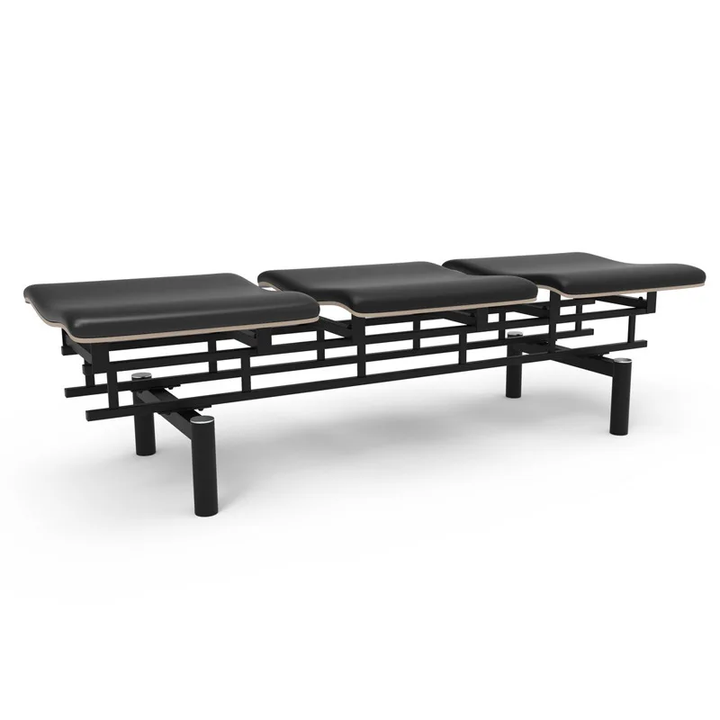 Designer public row chair, high-speed rail station waiting row chair Hospital row chair Public trading row chair