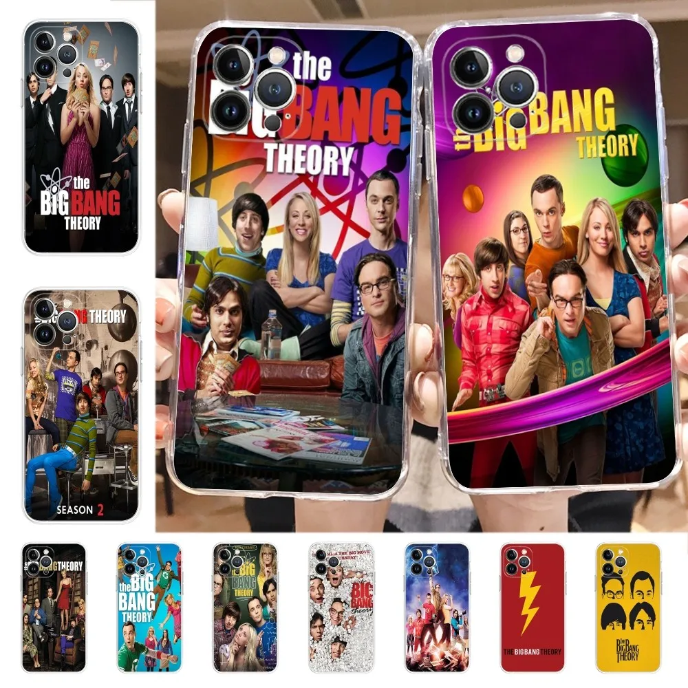 The Big Bang Theory Phone Case for iPhone 16 15 8 7 6 6S Plus X SE XR XS 14 11 12 13 Mini Pro Max Mobile Case