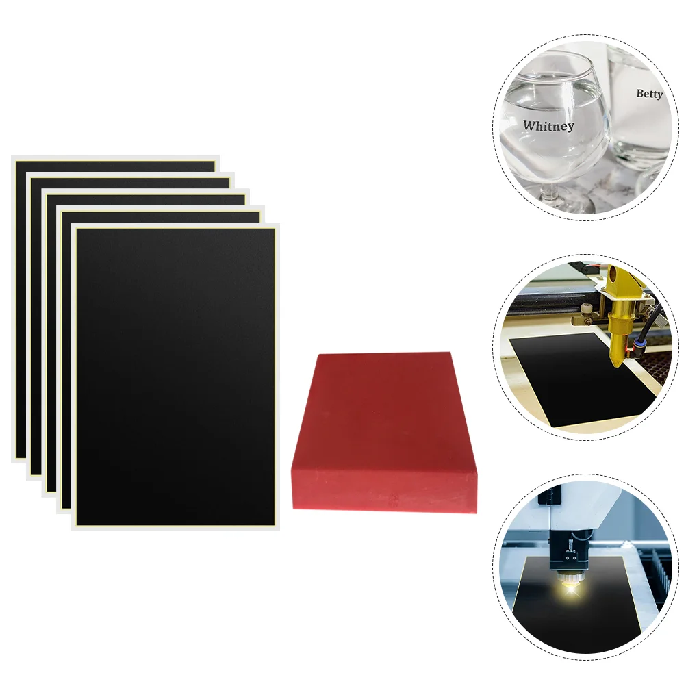 Laser Marking Machine Holographic Paper for Print Decor Engraving Printing Material Flower