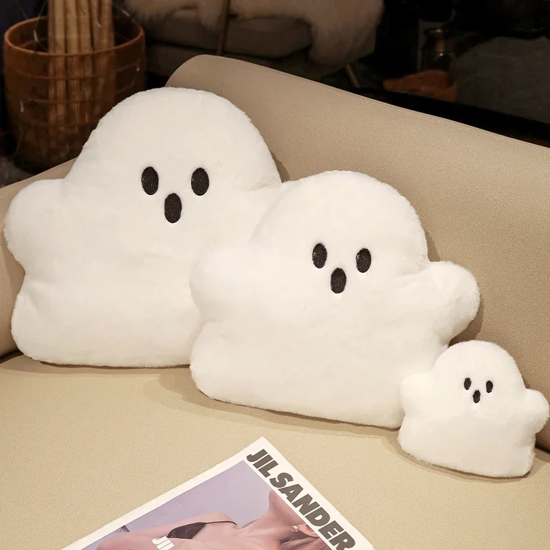 Kawaii Cloud Ghost Plush Toy Soft Plush Filled Cloud Devil Pillow Cushion Room Decoration Birthday Gift