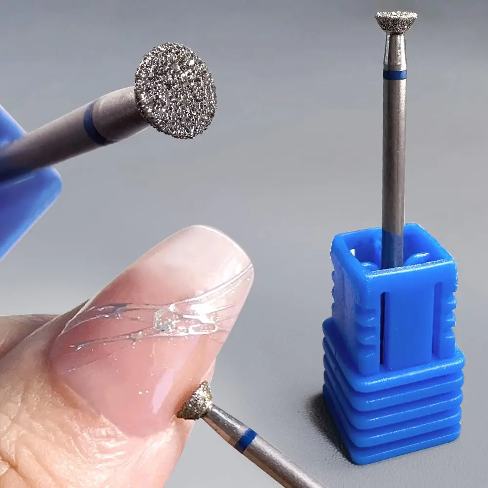 

Конические алмазные сверла для кутикулы, 3/32 хвостовик, электрические инструменты для ногтей для удаления акрилового геля, ногтей, маникюра и педикюра
