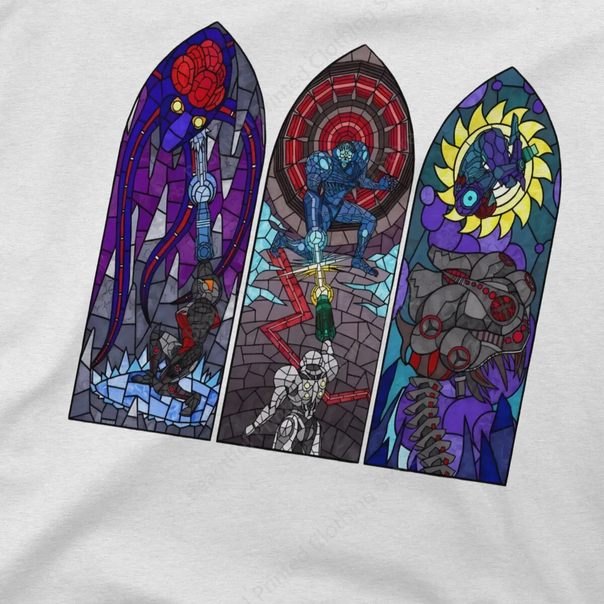 تي شيرت للرجال والنساء لعبة ساموس آران مترويد ، قطن ، تنفس ، قمة أساسية ، ملابس شارع #5