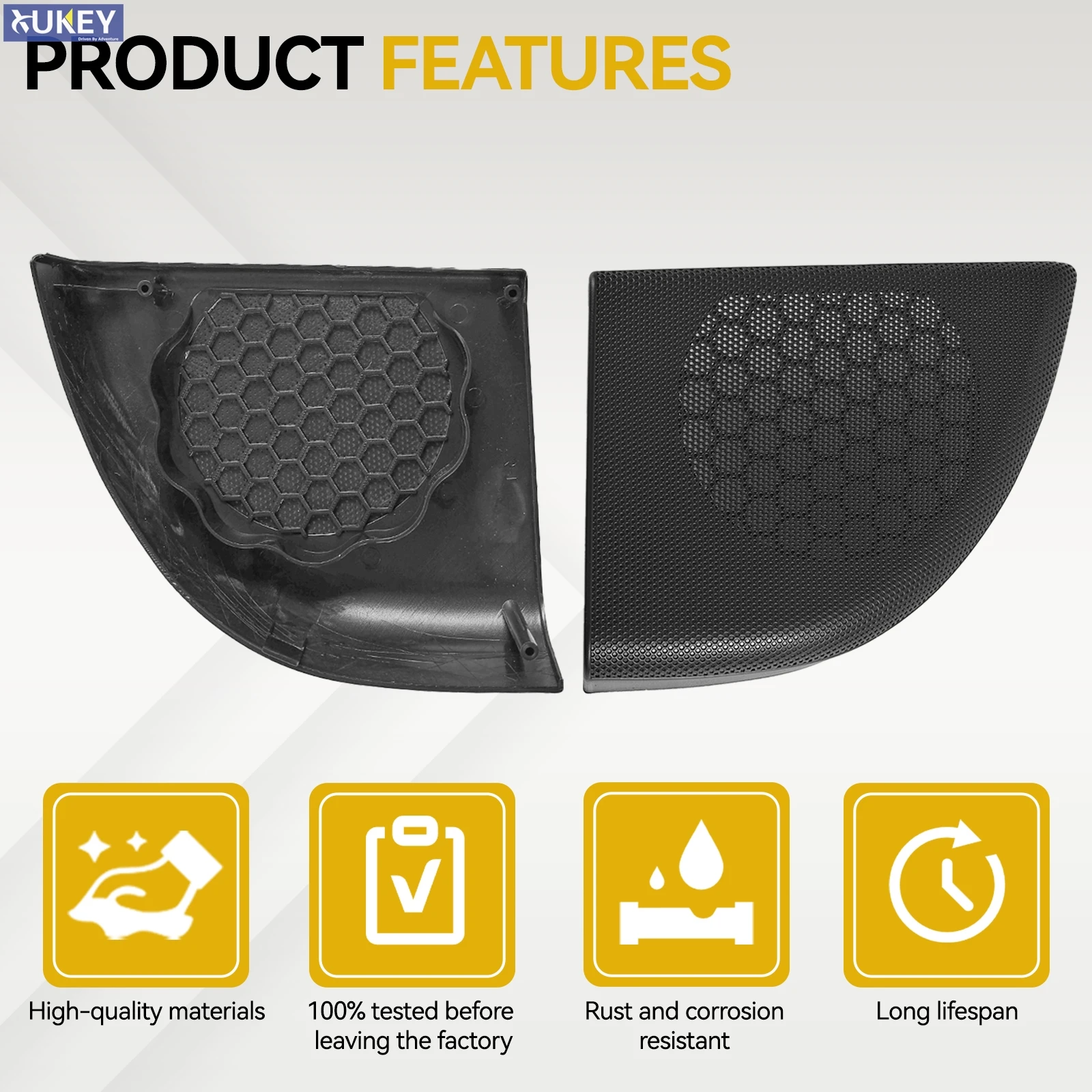 

2x Накладки на динамики дверных ручек для Mercedes-Benz C-Class W203 Coupe / CLC, правая и левая, A20372703889051, A20372704889051