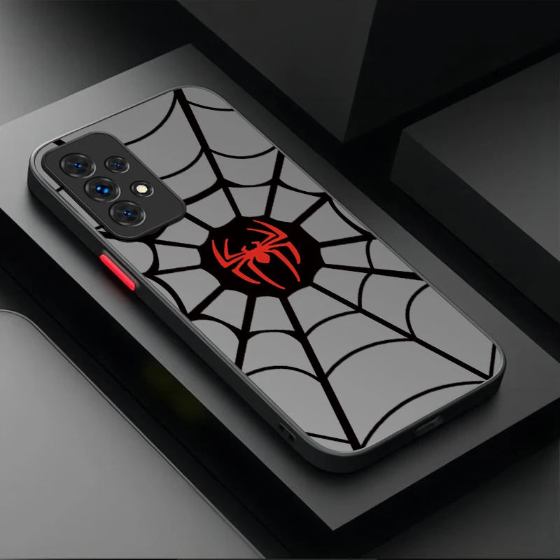 الرجل العنكبوت الإبداعية قضية الهاتف لسامسونج غالاكسي A17 A07 A54 A05s A05 A34 A24 A14 A73 A53 A33 A23 A13 A72 A52 A52s A32 A22 A12