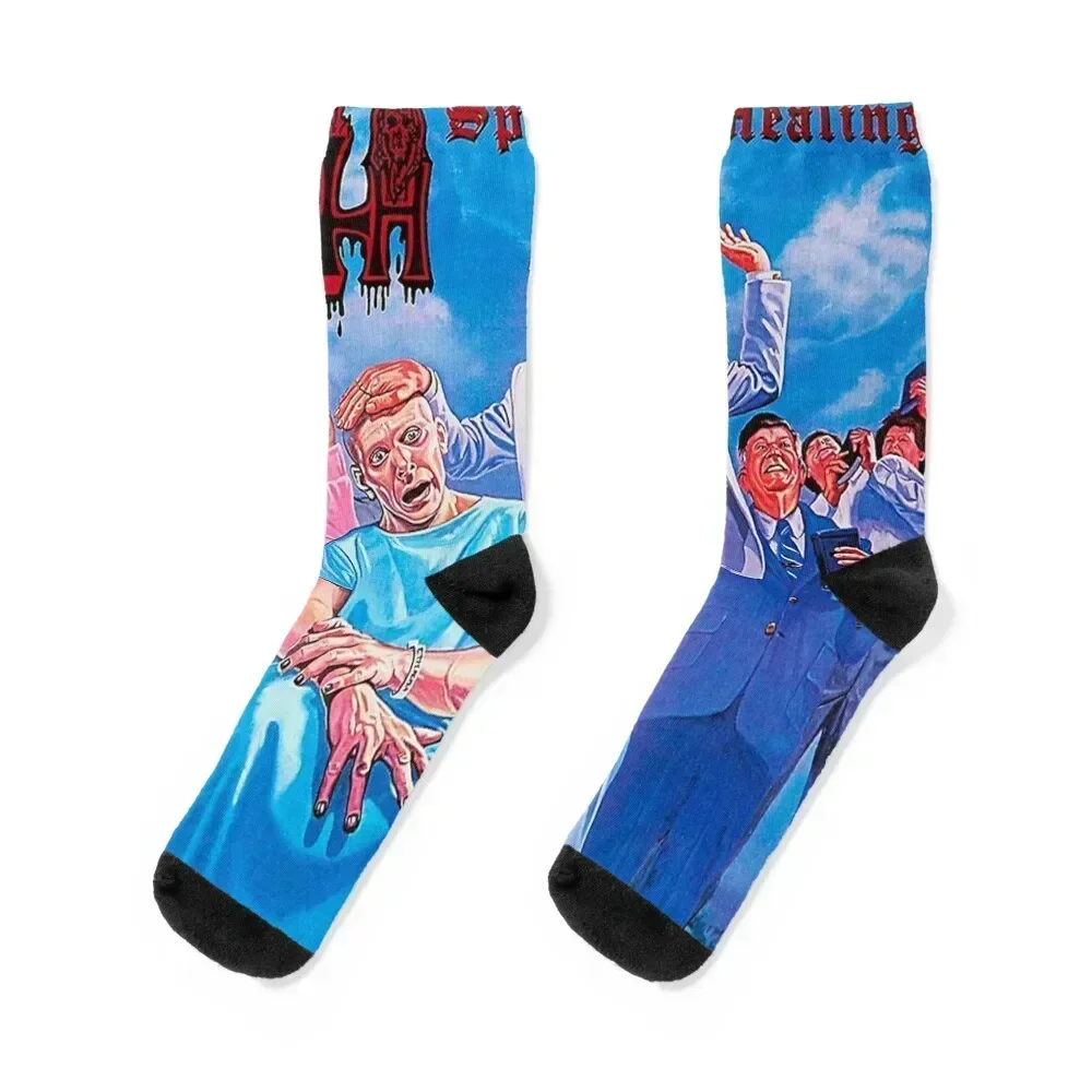 

Spiritual Healing - Death classic Socks fashionable gift basketball crazy Male Socks Women's