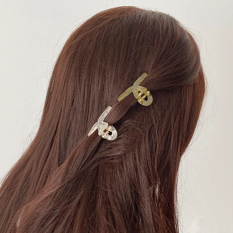 Mini pinza para el pelo para mujer, pasador de plátano, hebilla para el pelo, horquillas pequeñas para mujer, accesorios para el cabello japoneses