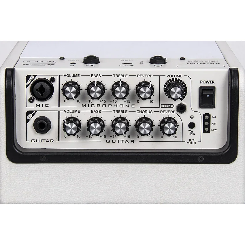 Peiqi Coolmusic BPMINI الصوتية الكهربائية مكبر صوت الجيتار أمبير المتكلم المحمولة بلوتوث قابلة للشحن القيثارة ساكس الكمان البيانو B