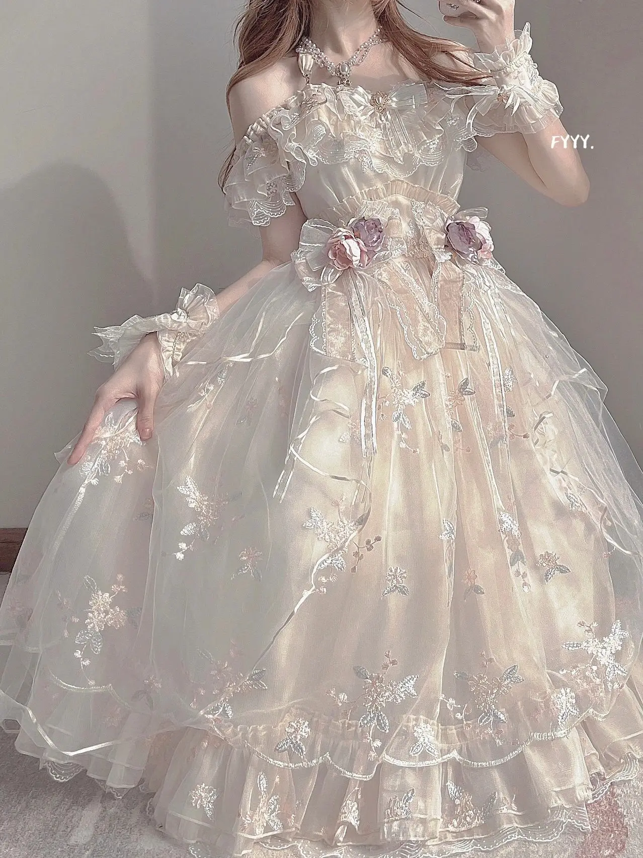 Generate Color Lolita Dress JSK Wedding Gorgeous and Elegant