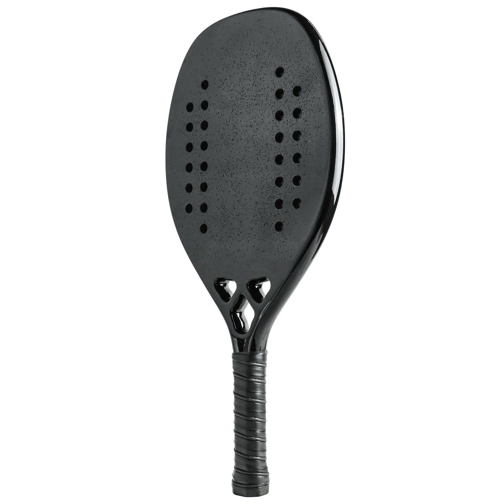 مخصص Suace المواد إيفا الأساسية المهنية ألياف الكربون مضرب تنس الشاطئ