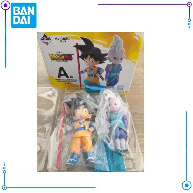 Em Estoque: Bandai Ichiban Kuji Dragon Ball Son Goku Superme Kai - Figuras Exquisitas para Decoração de Mesa, Personagens de Animação