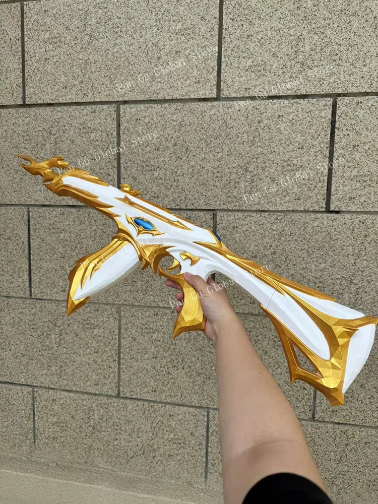 

Игровая модель оружия Valorant Heavenly Divine Weapons, 3D-печать, 85 см/33,46 дюйма, настраиваемая, для декора, креативный подарок парню