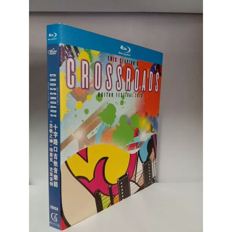 Eric Clapton Crossroads Guitar Festival 2023 Blu-ray Disc 2 Discs