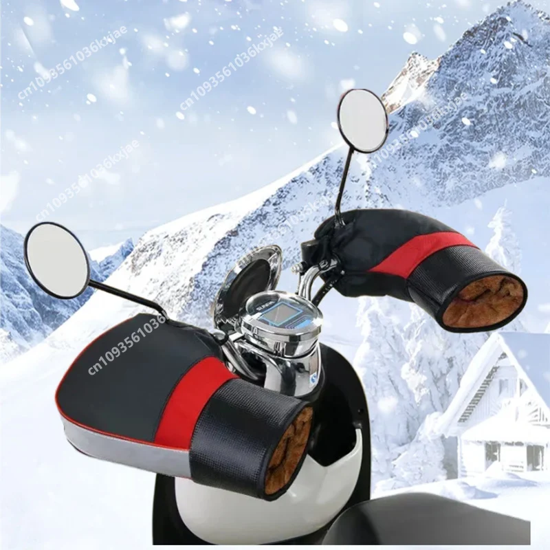 

Motorcycle Gloves Motocross Gloves Bicycle Windproof Rainproof Winter Keep Warm Guard Cover Glove Motorcycle Accessories Glove