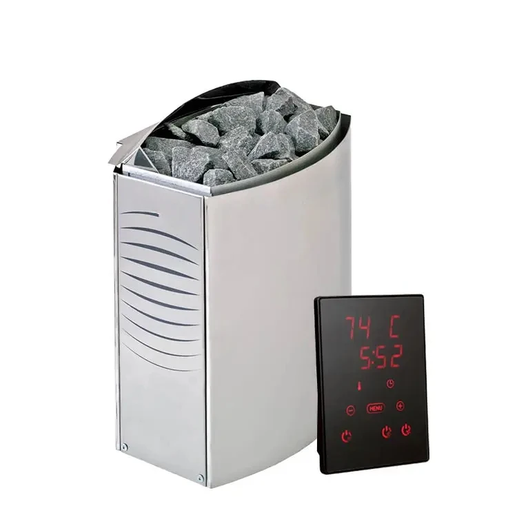 

Original brand newHAR·VIA Ve·ga Stainless Steel External-Controller Steam Generator Sauna Room Heater