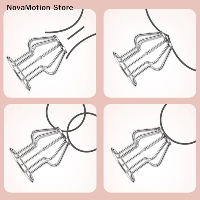 3 Sizes Metal Anal Plug Hollowed-out Anal Expansion Training Masturbator Vagina Speculum For Women Sex Toys Adult Men Butt Plug view 4