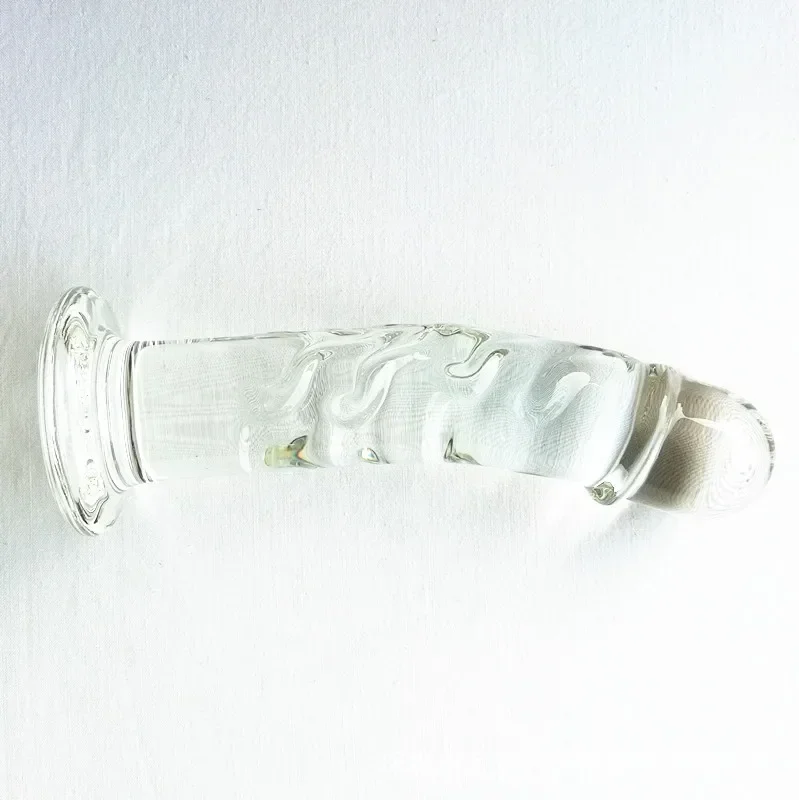 زجاج كريستال جهاز تدليك للبروستاتا الجنس لعب الكبار الاستمناء المكونات الشرج G-بقعة تحفيز الشرج موسع للرجال النساء المثليات #4