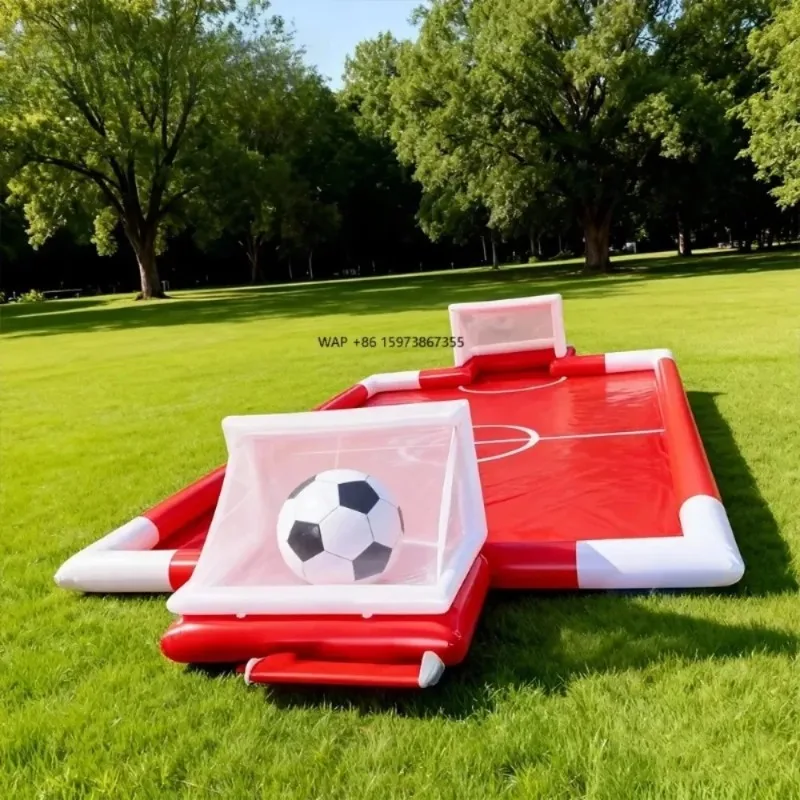 

Aoyu Inflatable Water Polo Fun Soap Soccer Goal Field Sports Games Pool Fighting Arena Adult Games Equipment