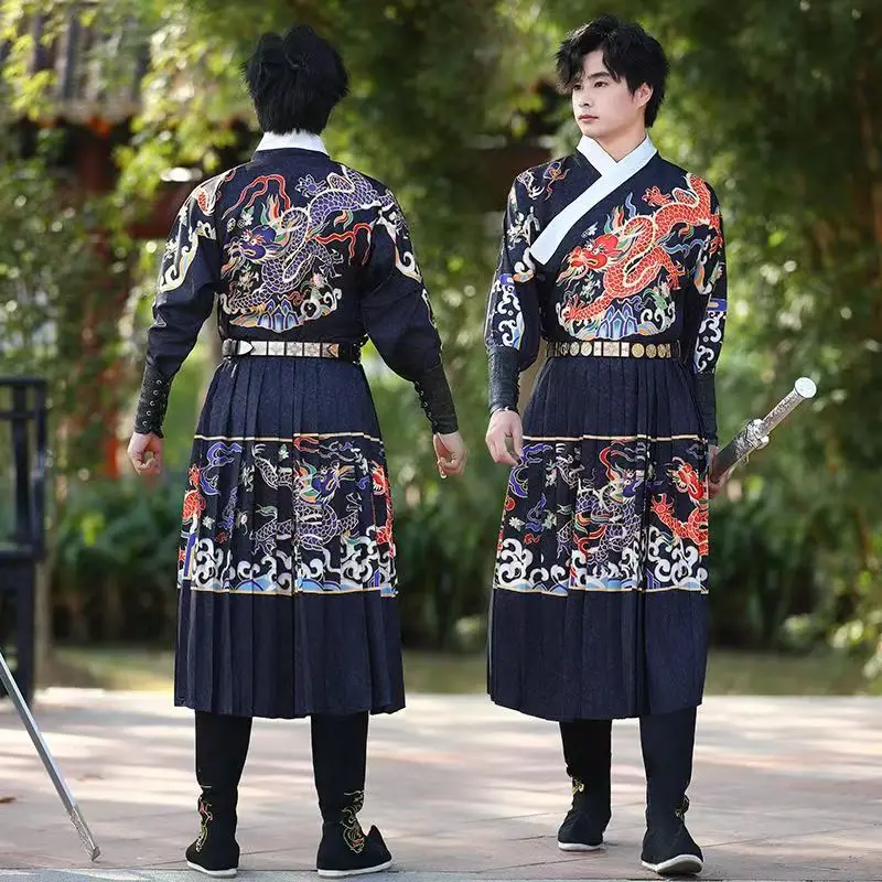 

Original Hanfu Hanfu Flying Fish Dress for Men and Women Same Style Dragon Robe Brocade Robe Guard Ming Dynasty Jinyi Guard