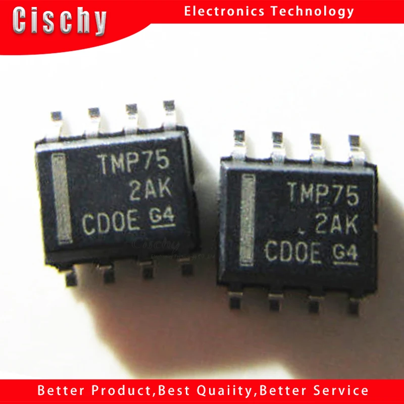 

1PCS TMP75 SOP-8 TMP75AIDR TMP75A TMP75 75AIDR