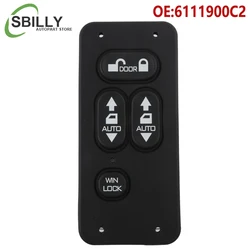 Car 6111900C2 3817900-640 Master Power Window Switch Button for Navistar Truck