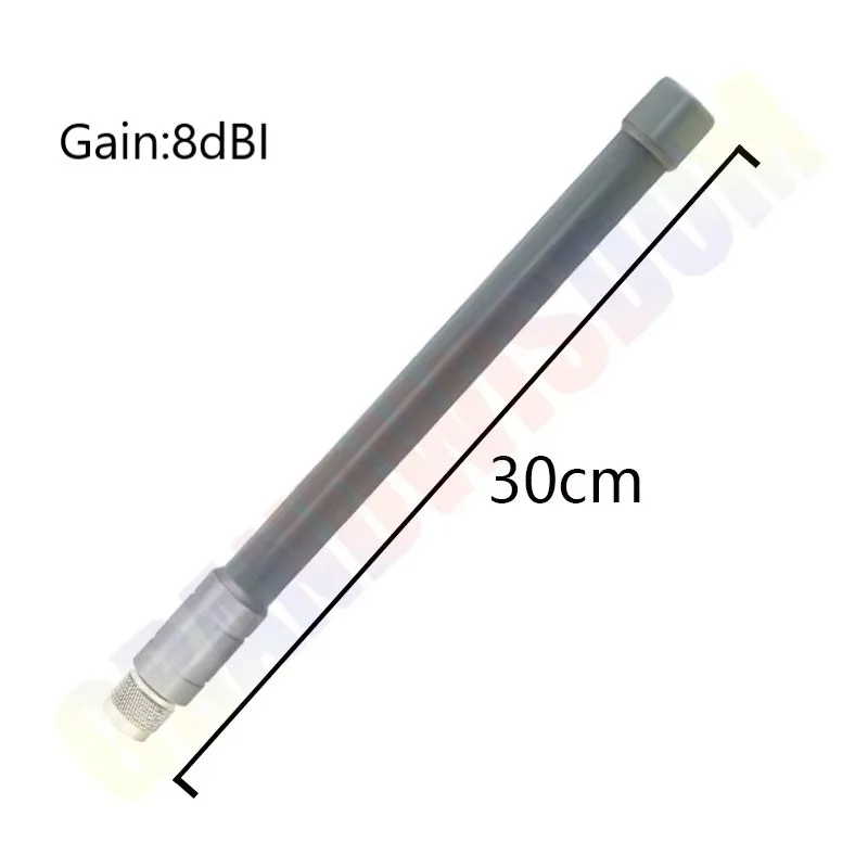 Glasfaser-Antenne 868/915 MHz Dualband 8 dBi Gewinn N-Stecker 20 cm/30 cm wasserdicht mit reinem Kupferkern für LoRa LoRaWAN Gas- und Kraftstoffanwendungen im Außenbereich – Detail 6