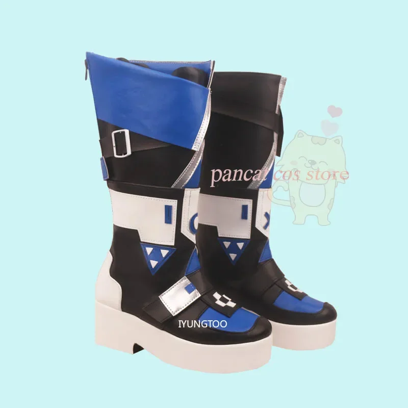 Honkai Star Rail Silver Wolf คอสเพลย์การ์ตูนอะนิเมะเกม Cos ยาวรองเท้าคอสเพลย์เครื่องแต่งกาย Prop รองเท้าสําหรับ Con ฮาโลวีน Party