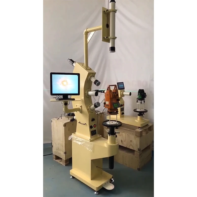 Theodolite Total Station Surveying and Measuring Integral Base Calibration Table