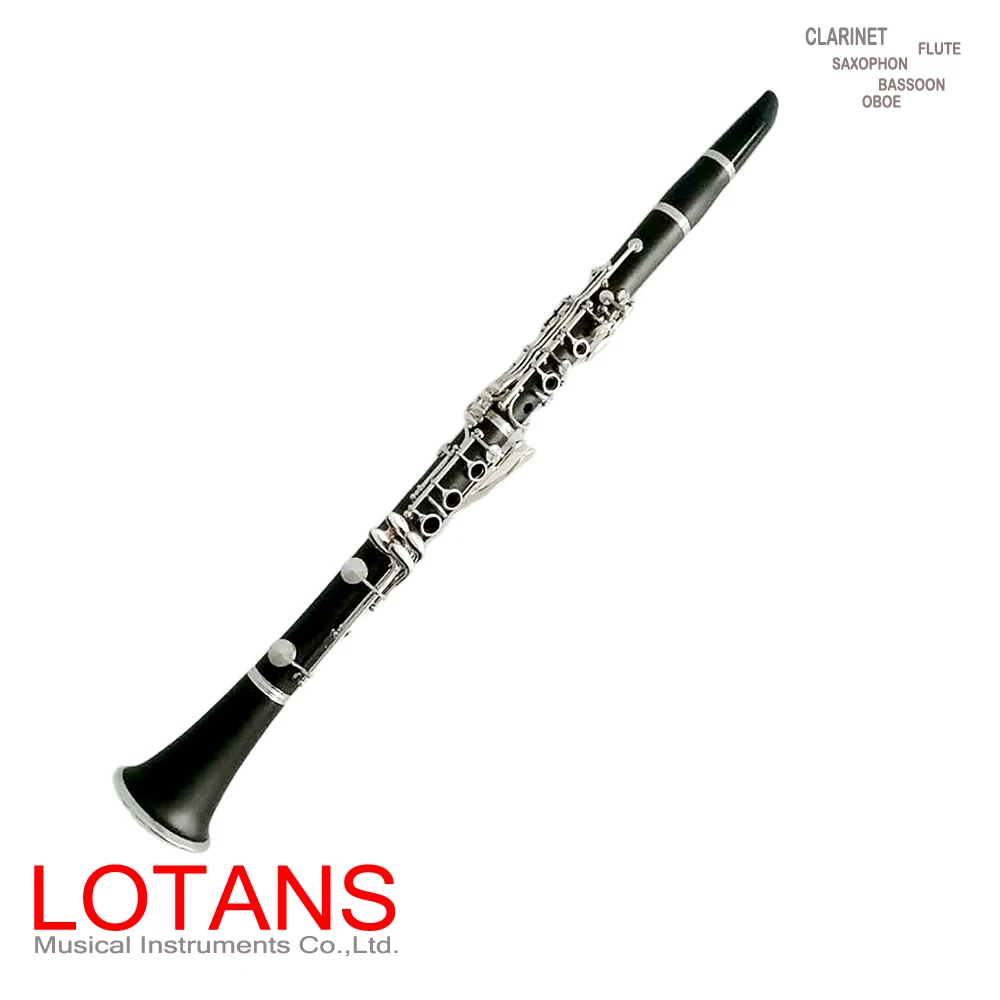 

17 key nickel bb plywood clarinet