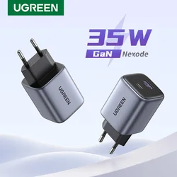 UGREEN GaN 35W Charger USB Charger For iPhone 15 14 13 Pro Samsung Xiaomi iPad Pro USB C Fast Charger PD 3.0 QC 3.0 Quick Charge