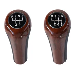 Wood Grain Color Replacement Gear Shift Knob Handball For BMW E23 E30 E32 E36 E38 E46 E52 E53 E60 E61 E63 E64 E81 E82 E83 E84