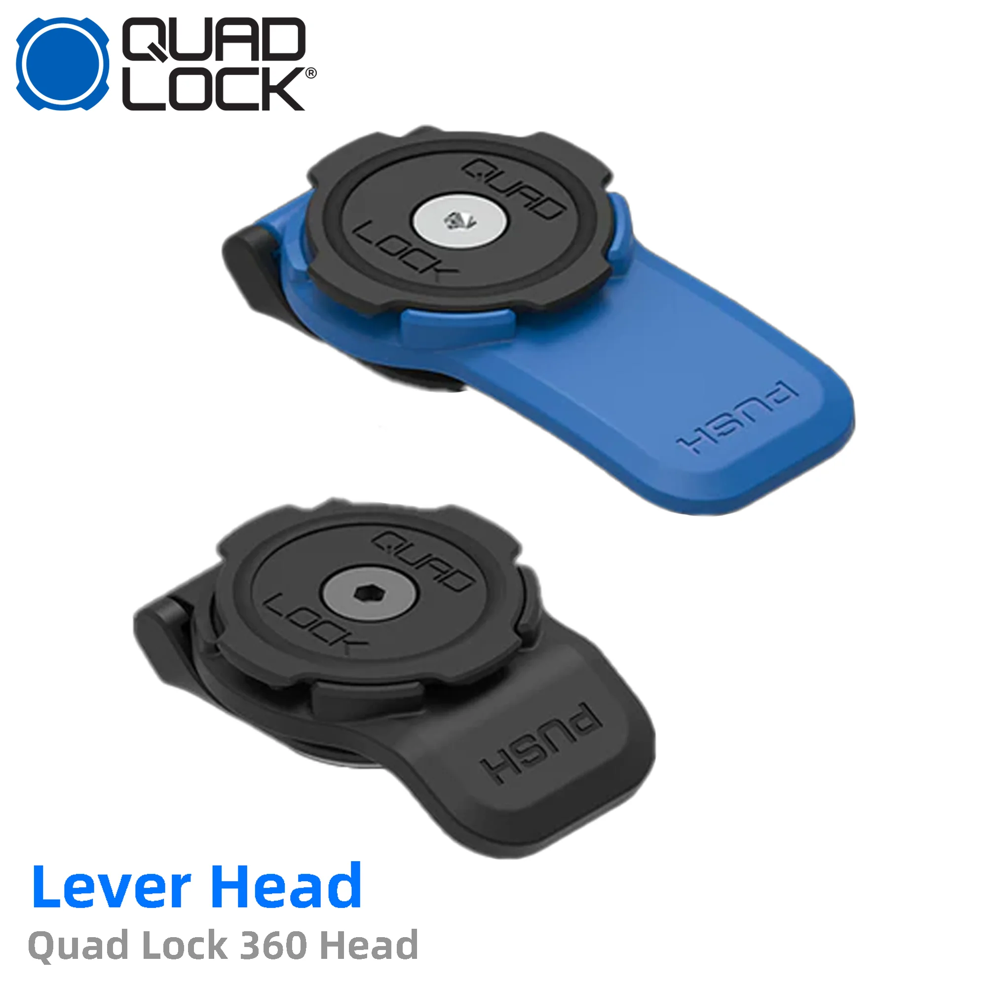 

QUAD LOCK 360 Head - Lever Head Phone Mount FOR Motorcycle Car cycle