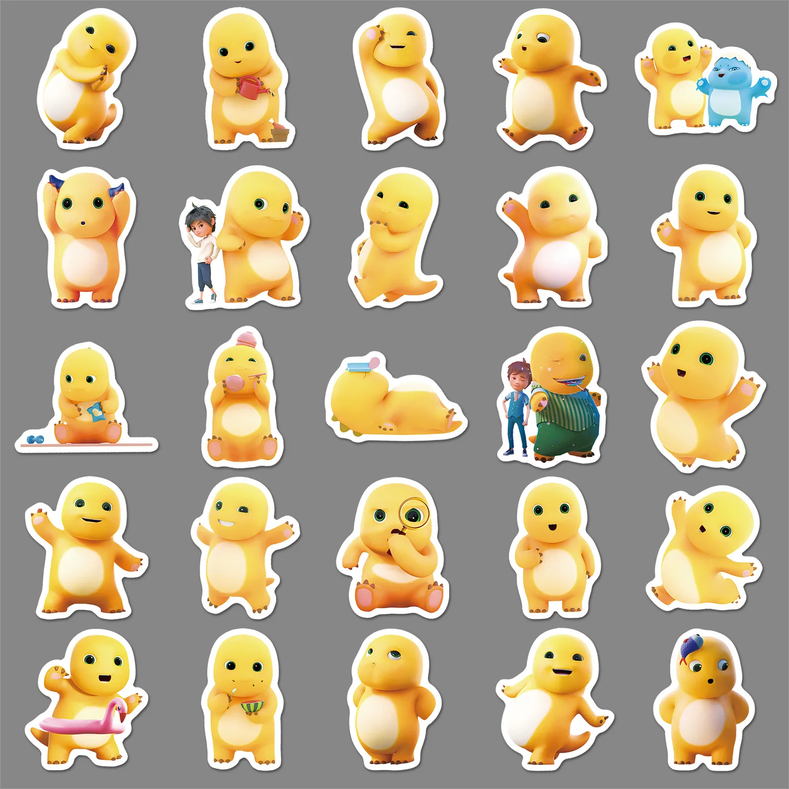 

50PCS Kawaii NAILONG Anime Role Waterproof Cartoon Stickers Decoration Notebook Mobile Guitar Water Cup Suitcase Graffiti Toys