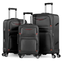 Oxford Fabric 3-Piece Luggage Set with TSA Lock, 360-Degree Silent Wheels – view 1