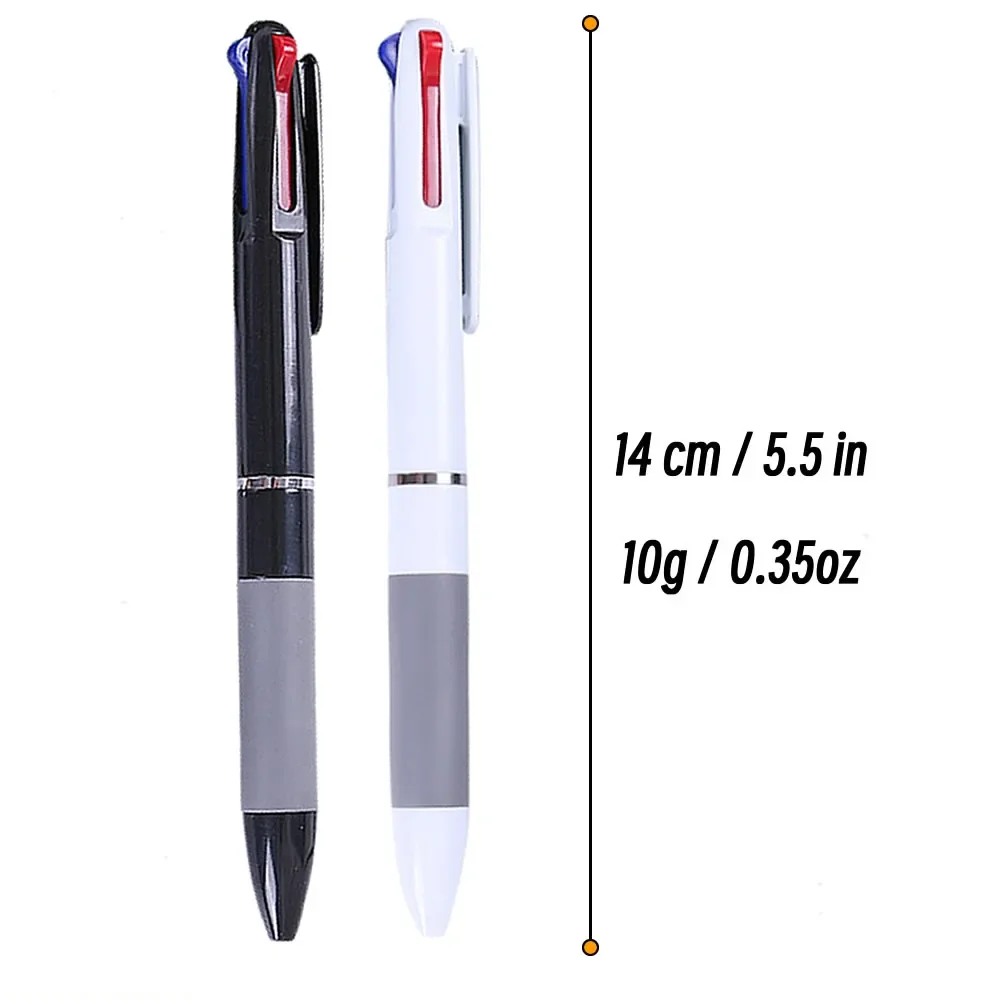 10 Teile/satz 3 in 1 Rot/Schwarz/Blau Tinte Farbe 0,7mm Student Kugelschreiber Kugelschreiber Schreibwaren schule Liefert Büro Zubehör – Detail 2
