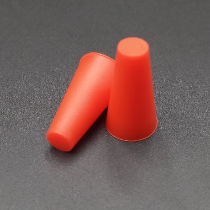 Essential Silicone Assortment Solid Rubber Plugs Conical Plugs Silicone Plugs 60pcs for Laboratory Use & Hole Abatement