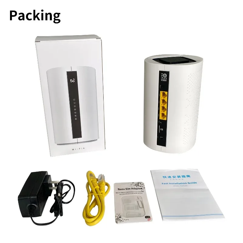 ZBT Fabriek Groothandel Z8105AX 802.11AX Wifi 6 Modem 4G Lte 5G Wifi Router Met Multi Sim-kaartsleuf