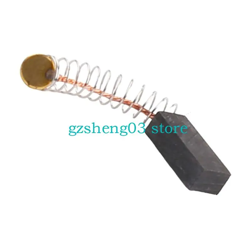 U75C 4pcs/مجموعة فرشاة الكربون المحرك مجموعة قطع الغيار زوايا فرشاة كربون طاحونة