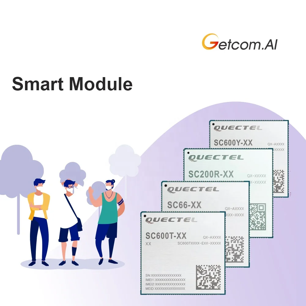옥타코어 퀵텔 SC600T 멀티모드 스마트 LTE 모듈 (Wi-Fi 및 블루투스 Cat6 모듈 포함)