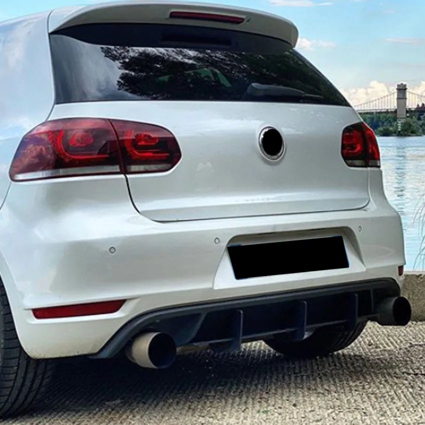 Suitable for Volkswagen Golf 6 GTI Golf MK6 GTI rear lip turbulence rear blade wind blade modification