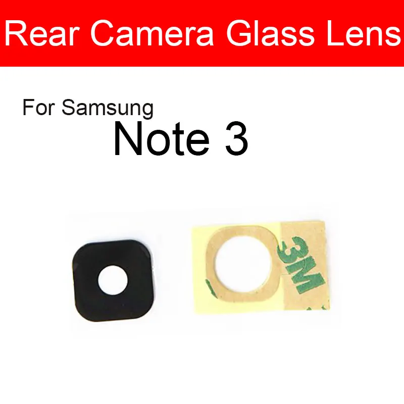 For Samsung Galaxy Note 20 10 9 8 5 4 3 Note 10 Plus Note 10 Lite Note 20 Ultra Rear Main Camera Glass Lens Adhesive Sticker