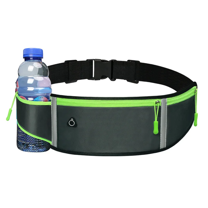 

1/2Pcs Stylish Sport Running Waist Bag For Women Men Waterproof Gym Bag Safty Reflective Tape Cycling Phone Case Running Belt