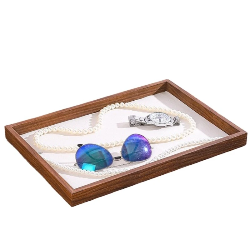 

Поднос для демонстрации ювелирных изделий, кольца, серьги, тарелка для демонстрации, портативный органайзер для ожерелья, контейнер, женский лоток для хранения безделушек