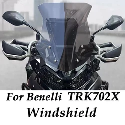 For Benelli TRK702X Windshield TRK702 X Motorcycle Front Windshield TRK702 Accessories TRK 702X 2023 Windshield Kit