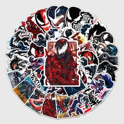 Autocollants de dessin animé Disney Marvel Venom pour enfants, décalcomanies graffiti, jouets amusants, ordinateur portable, bagage, planche à roulettes, bricolage, 10 pièces, 30 pièces, 50 pièces