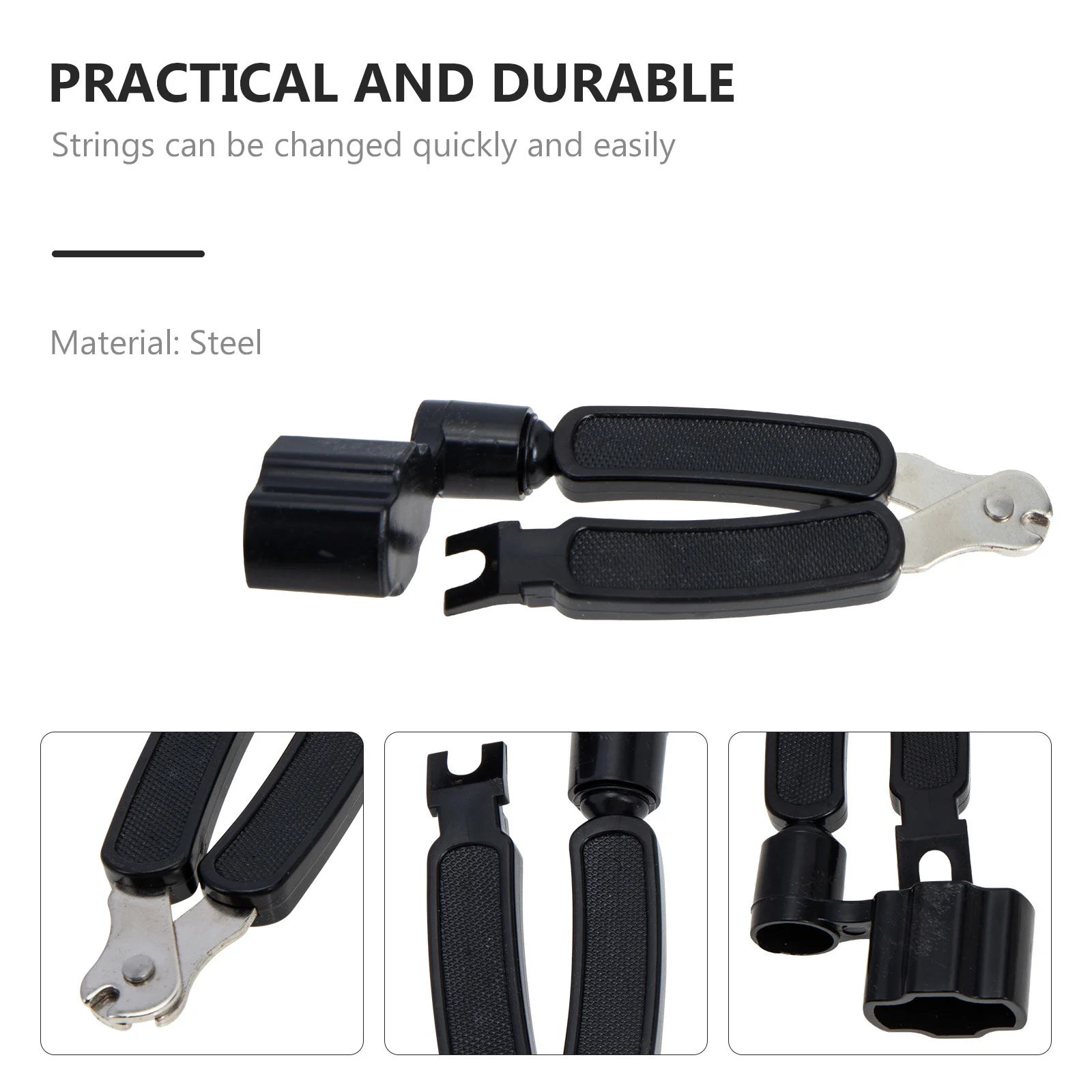 

1 Set Knob Set Compact String Winder Tool For Electric Guitar Ukulele Maintenance Supplies Luthier Repair Kit Guitar String