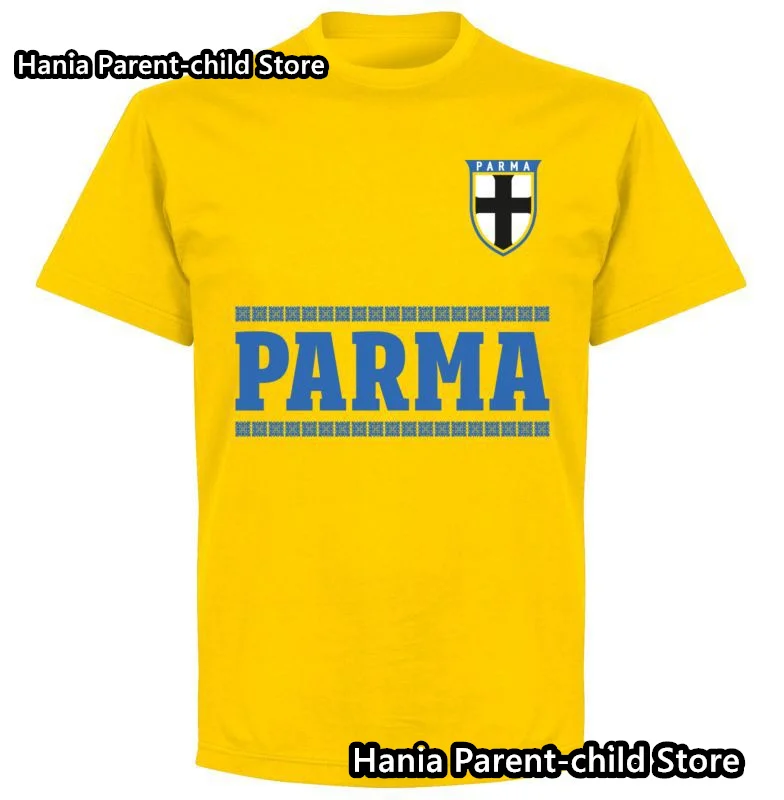 Parma Classic commemorative jersey Sports Kids And Mens t shirt Soccer Football T shirts Summer Short Sleeve Tees